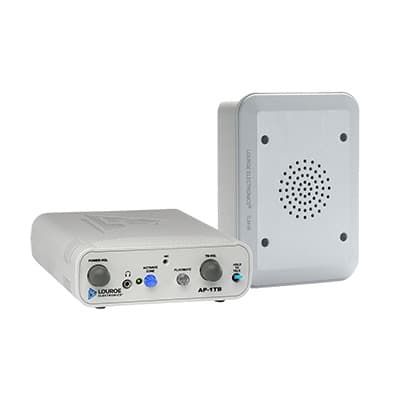 Kit de Estación AP-1TB y Micrófono TLM-W con montaje de pared, incluye alimentación en 12Vcc y cables RCA 