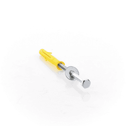 Tornillo P / Tope Estacionamiento / Reductor D / Velocidad / 12 Cm / Con Arandela / Taquete D / Plastico.