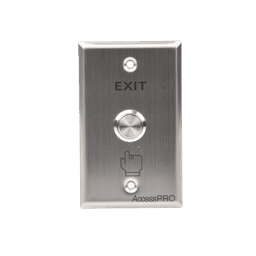Botón de cabeza plana / Exterior IP65 / Estético