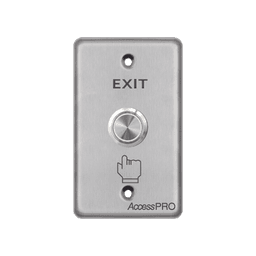Botón de cabeza plana / Exterior IP65 / Estético