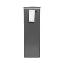 Barrera Vehicular Izquierda / Soporta Brazo de Hasta 5.5 m / Final de Carrera Ajustable por Programación / Movimiento Fluido / Diseño Elegante Color Gris / Con Corona Led Semaforizada 