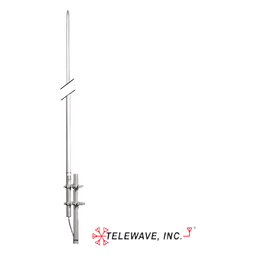 Antena Colineal de Fibra de Vidrio para Base, 150-157 MHz, 6 dB, N Hembra.