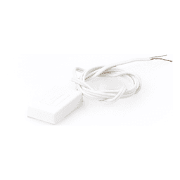 Sensor de Choque para Vidrio / Cobertura 2.4 m (7.9 ft) / Vidrio hasta 6 mm / 2 Hilos / Serie con Otros Sensores