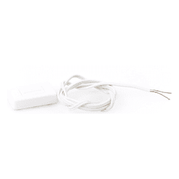 Sensor de Choque para Vidrio / Cobertura 2.4 m (7.9 ft) / Vidrio hasta 6 mm / 2 Hilos / Serie con Otros Sensores