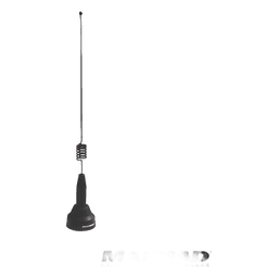 Antena Móvil VHF / Rango 150-174 MHz / Potencia 200 W / Montaje NMO 3/4' / Longitud 43 cm (1.4 ft)