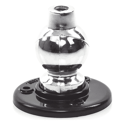 Montaje de bola cromado para Antenas 3/8 x 24
