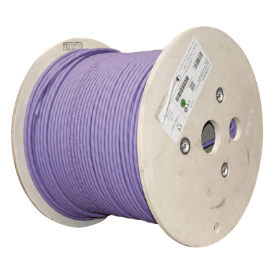 Cable S/FTP / Cat 7A / 4 Pares / 305 m (1000 ft) / Blindaje Doble / LS0H / 75°C / PoE