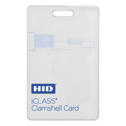 Tarjeta de Proximidad iClass / 2 kbit Memoria / Formato H10301 26-bit / Código de Sitio 0-255 / Numeración 0-65535 / Diseño Clamshell