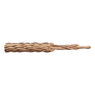Cable de Cobre Desnudo para Apartarrayos / 28 Hilos Clase II / 58.0 mm² / 100 m (328.1 ft) / Diámetro 13.7 mm