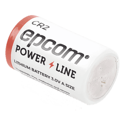 Batería de Litio CR2 / 3V / 850 mAh / Pulsos 2000 mA / -40°C a +60°C / Sello Hermético Vidrio-Metal