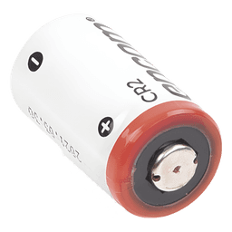Batería de Litio CR2 / 3V / 850 mAh / Pulsos 2000 mA / -40°C a +60°C / Sello Hermético Vidrio-Metal