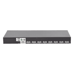Switch Para Monitor KVM de 8 Puertos VGA, Permite el Acceso y Controla Hasta 8 Computadoras Desde Una Sola Consola (Teclado, Ratón y Monitor).