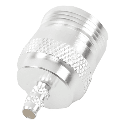 Conector N Hembra de anillo plegable para cables LP-195, LP-142, RG-142/U, LMR-195.