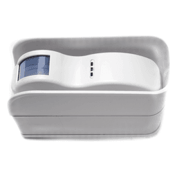 Sensor de Movimiento Tipo Cortina / 100 % Exterior / Alimentado por baterias / Doble tecnologia MW & PIR / Compatible con cualquier panel de alarma