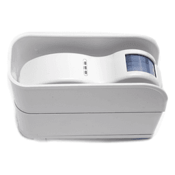 Sensor de Movimiento Tipo Cortina / 100 % Exterior / Alimentado por baterias / Doble tecnologia MW & PIR / Compatible con cualquier panel de alarma