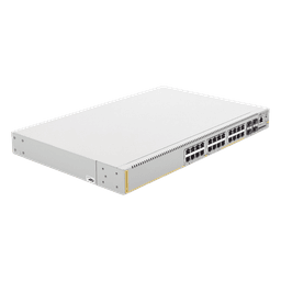 Switch PoE+ Administrable CentreCOM GS970M, Capa 3 de 24 Puertos 10/100/1000 Mbps + 4 SFP Gigabit, 370 W