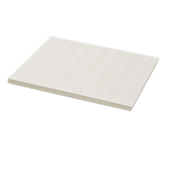 Paquete de Hojas con 2500 Etiquetas de Identificación Auto-Laminadas para Impresora Láser/Inyección de Tinta, para Cables de 4.1 a 8.1 mm de Diámetro (10 - 6 AWG), Color Blanco