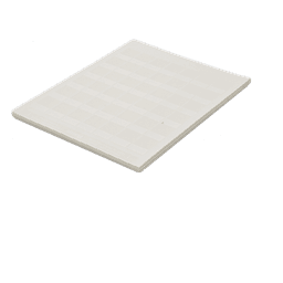 Paquete de Hojas con 2500 Etiquetas de Identificación Auto-Laminadas para Impresora Láser/Inyección de Tinta, para Cables de 4.1 a 8.1 mm de Diámetro (10 - 6 AWG), Color Blanco