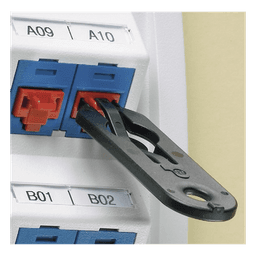 Kit de Bloqueo de Puertos RJ45 / 10 Unidades / Incluye Llave de Extracción / Rango -35°C a 93°C