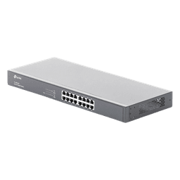 Switch Gigabit no administrable / 16 puertos 10/100/1000 Mbps / Rack o escritorio / 35.7 Mpps / 1.19 ft (0.36 m) de profundidad