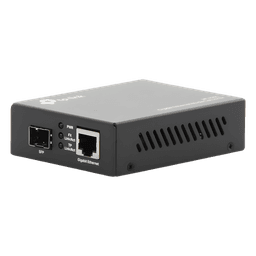 Convertidor de Medios / 1 Puerto SFP 1 Gbps / 1 Puerto RJ45 10/100/1000 Mbps / Monomodo o Multimodo / Plug and Play