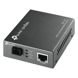 Convertidor de Medios WDM / Fibra Monomodo SC / 1 Puerto RJ45 10/100 Mbps / Alcance 20 km (12.4 mi) / Longitud de Onda 1550/1310 nm