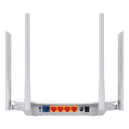 Router Wi-Fi / Doble Banda AC750 / 3 Antenas Omnidireccionales / 4 Puertos LAN 10/100 Mbps / EasyMesh / WPA3