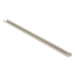 Canaleta de PVC / 26 x 15 mm / 1.83 m (6 ft) / Adhesiva Sin Herramientas / UL94V-0 / Blanco Mate