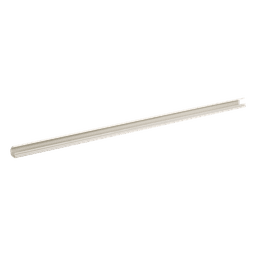 Canaleta de PVC / 26 x 15 mm / 1.83 m (6 ft) / Adhesiva Sin Herramientas / UL94V-0 / Blanco Mate