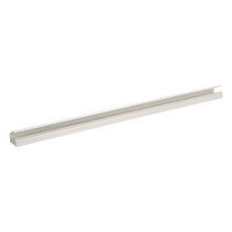 Canaleta de PVC / 38.4 x 24 x 1828.8 mm / 13 Cables Cat6 / Adhesivo Integrado / UL94V-0 / Blanco Mate