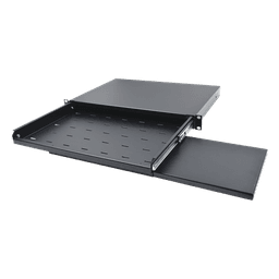 Charola Abatible para Teclado y Ratón con Rack de 19", 1UR