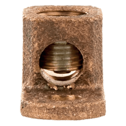 Terminal Tipo Lengüeta Recta de Cobre, Cal. 8 a 1/0 AWG,  Orificio para perno de 5/16" (7.9mm)