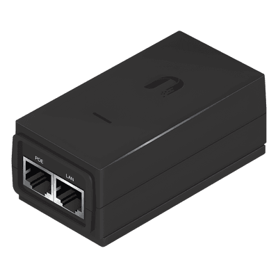 Adaptador PoE Ubiquiti de 24 VDC, 0.5 A, compatible con airGateway