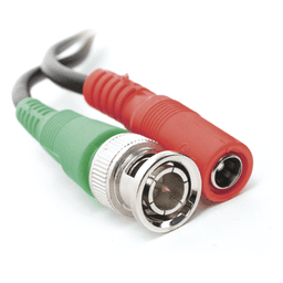 Cable Coaxial (BNC RG59) + Alimentación / SIAMES / 10 Metros (32.81 Pies) / 100% Cobre / Para Cámaras 4K / Uso Interior y Exterior