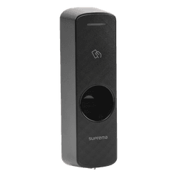 Lector de Huella Esclavo / Multiformato RFID 125 kHz y 13.56 MHz / Interfaz RS-485 / Temperatura -20° a 50°C / IP Compacto