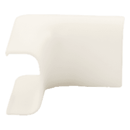 Esquinero interior / Canaleta LD5 / ABS / Blanco mate / UL94V-0 FT4 / 90° / 0°C a 50°C