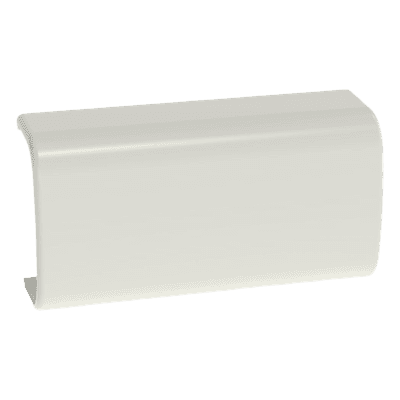 Unión Recta para Canaleta / Diseño Bisagra Monopieza / ABS UL94V-0 / Blanco Mate / 180º / 0 a 50ºC