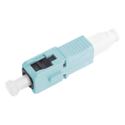 Conector de Fibra Óptica / SC Simplex / Multimodo 50/125 OM3-OM4 / Pre-Pulido / Re-Terminable / Color Aqua