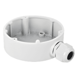 Caja de Conexiones de Exterior para Cámaras Tipo Mini Domo / IP66 / Color Blanco 