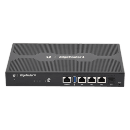 Router Edge / 4 Gbps / 3.4 Mpps / 3x RJ45 Gigabit + 1x SFP / 4-Core 1 GHz / 1 GB RAM / Rack 0.75 x 0.45 x 0.10 ft