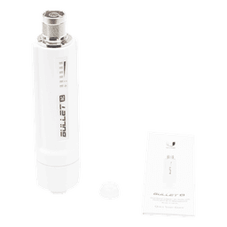 Radio Doble Banda / airMAX AC / 160 Mbps @ 2.4 GHz / 300 Mbps @ 5 GHz / PoE 24V / Gigabit / 6.23 x 1.81 in
