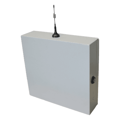 Controlador de tráfico esclavo / 8 luces de semáforo solar / 10V-30VDC / Comunicación ISM inalámbrica / Bajo consumo 1W