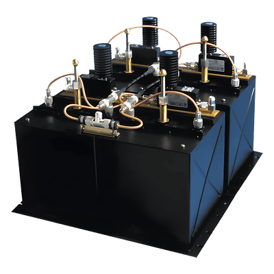 Combinador dB SPECTRA, en Panel /Rack 19", 380-400 MHz,6 Canales, 100 kHz de Sep. N Hembras.