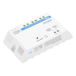 Controlador de Carga Solar PWM / 12/24 V Auto / 20 A / USB 5V 1.2A / 120.3x67x21.8 mm (4.7x2.6x0.9 in)