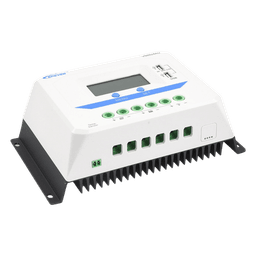 Controlador Solar PWM / 60A / 12/24V / Doble USB / Pantalla LCD / Tierra Positivo Común