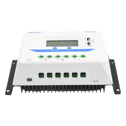 Controlador Solar PWM / 60A / 12/24V / Doble USB / Pantalla LCD / Tierra Positivo Común