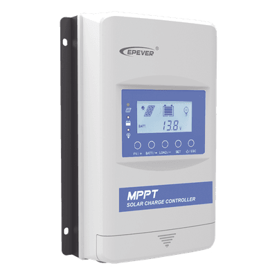 Controlador Solar MPPT / 40A / 12/24V / Voc 100V / RS-485 / Baterías LiFePO4 / IP32