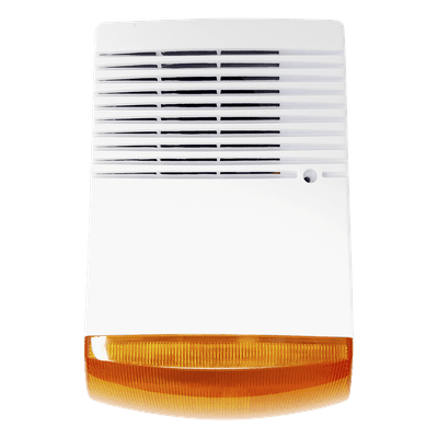 Sirena Estrobo para Exterior / 120 dB / IP65 / Luz Intermitente / Anti-Sabotaje