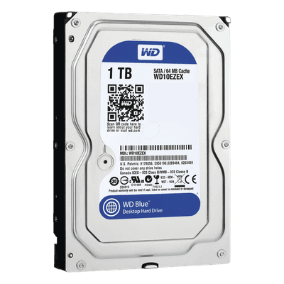 Disco Duro Interno / 1 TB / 7200 RPM / SATA III 6 Gb/s / Caché 64 MB / 3.5 Pulgadas / Uso 8-5
