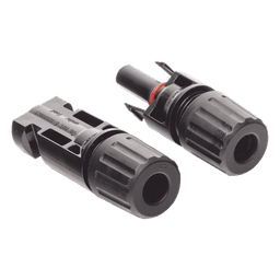 Conector MC-4 para Módulos Fotovoltaicos (conector hembra + conector macho)